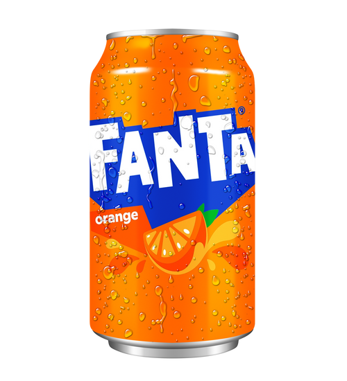 12 oz Can of Orange Fanta