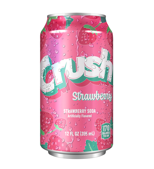 12 oz Can of Strawberry Crush